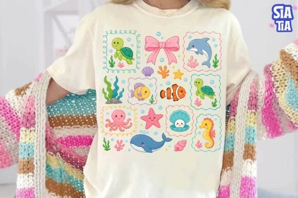 Download Cute Ocean Animals PNG Clipart Bundle - Cute ocean animals png Collection