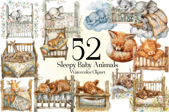 Download Sleeping Baby Animals PNG - Baby animals Collection